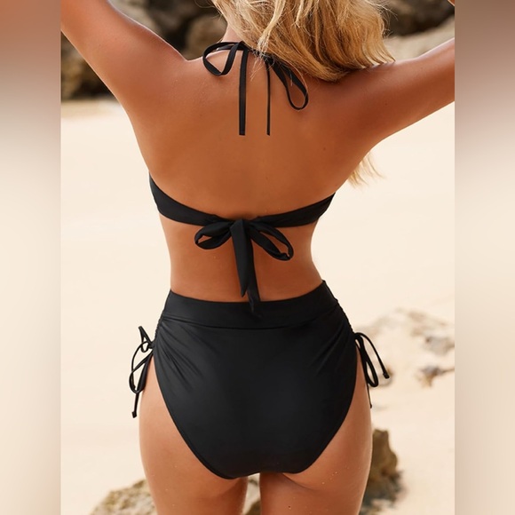 Cupshe Women’s Black Side Cut Out Swimsuit - Picture 2 of 12